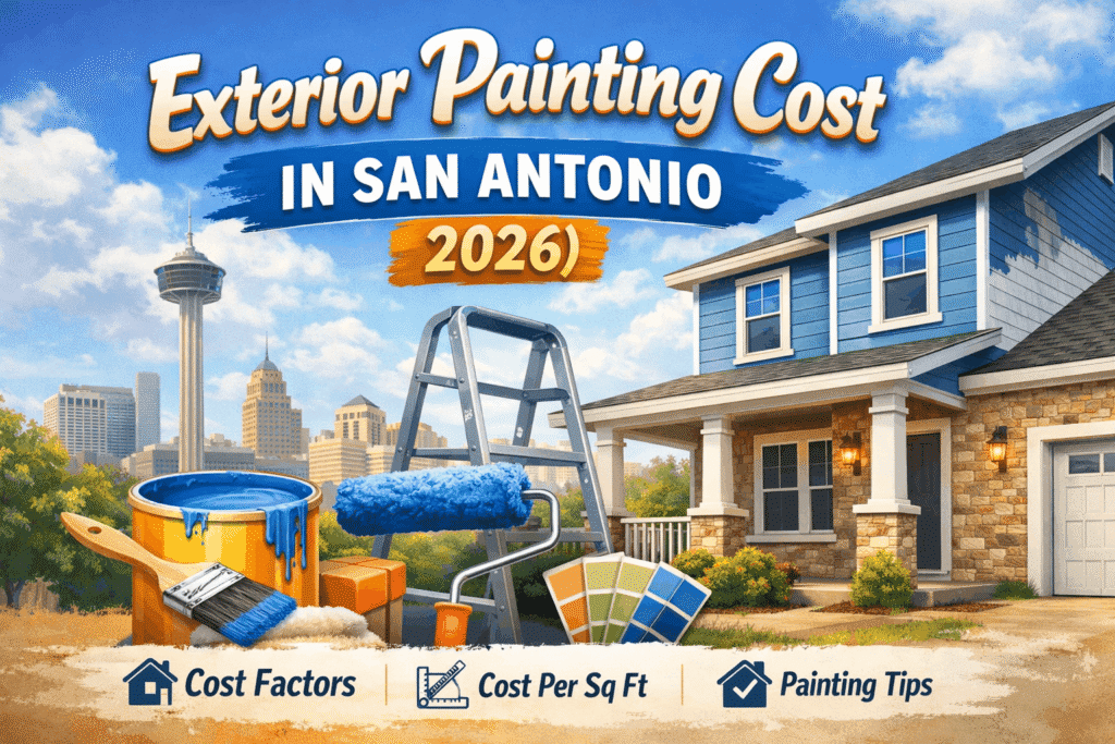 Exterior Painting Cost in San Antonio (2026) 1