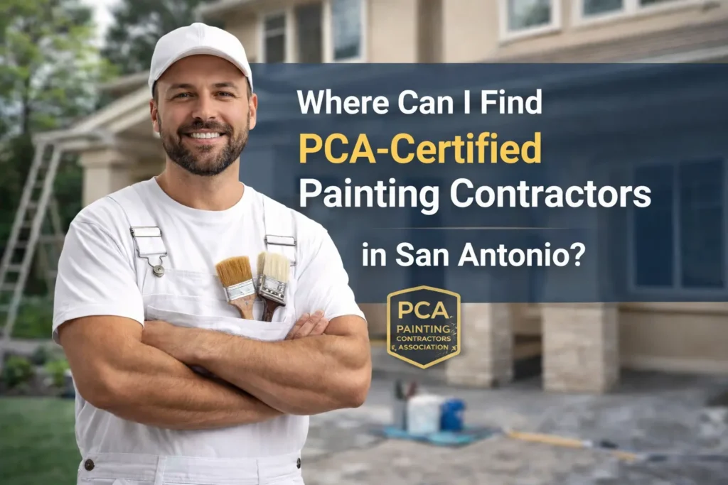 Where Can I Find PCA-Certified Painting Contractors in San Antonio? 8 PCA Certified Painting Contractors in San Antonio